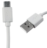 Zenith PM1003MCW USB Cable, White Sheath